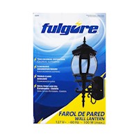 FAROL COLONIAL NEGRO  FU0784 Fulgore